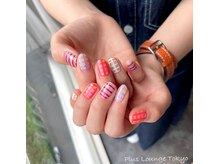 プルースラウンジ トウキョウ(Plus Lounge TOKYO)/チェックネイル☆