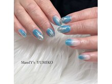 マンディーズ(MandY's)/シアーブルー/ミラーポイント