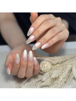 ネイルベベ(Nail bebe)/ホワイトパール☆ワンカラー