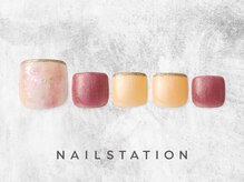 ネイルステーション ルミネ北千住店(NAIL STATION)/キラキラネイル／パラジェル
