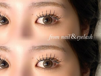 フロムネイルアンドアイラッシュ 神戸三宮(from nail&eyelash)/LDカール/LEDグルー*