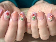アミュリー ネイル アトリエ(Amury nail atelier)/チューリップ グラデーション