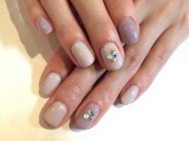 ワンカラー＋プチアート