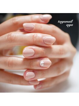 たゆ ネイル(たゆnail)/ヌーディカラー