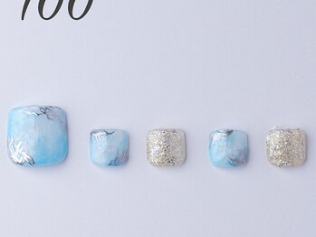 はあとねいる 高松瓦町店/フット定番デザイン100◆4,400円