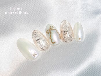 ル ジュール メルベイユ 大宮(le jour merveilleux)/ハンド■定額アート〈シンプル〉