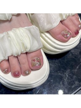 ネイルズ ヒマワリ(Nails Himawari)/【前田担当】フット持ち込み