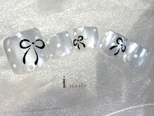 アイネイルズ 町田店(I nails)/ドットリボンネイル10480円