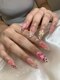 アナ チュオネイル 本川越(ANA.CHUO NAIL)の写真/夏映え3Dフラワーネイル♪22時まで営業