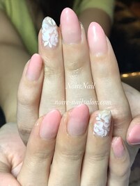 ★シンプルフラワーネイル★