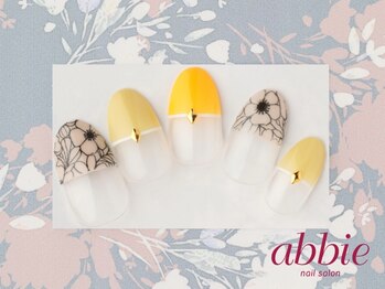 ネイルサロンアビー 北千住店(abbie)/【ボタニカルフレンチ】¥11308