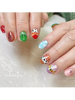 ピノ(PINO)/手書きアートネイル