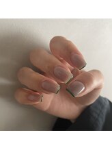 リノ 大阪本町店(lino)/フレンチネイル【4.23】