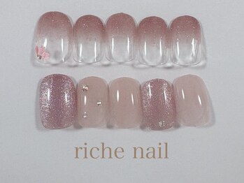 リッシュネイル 新百合ヶ丘店(riche nail)/シンプルアートコース