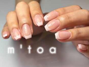 ムートア(m'toa)/ピンク/バーチャルフレンチ