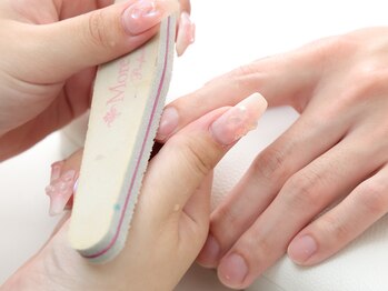 工程6 爪の表面を整えます1