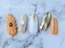 リオッサ オブ ラグーン(RIOSSA of Lagoon)/ひまわりネイル