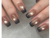 ネイルアンドアイラッシュスタジオ シュシュ(chouchou)/マグ×グラデ　最旬