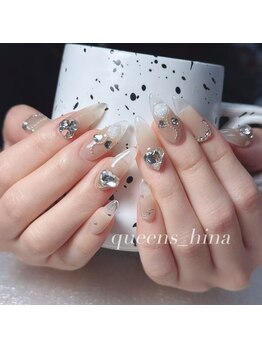 クイーンズビューティーサロン 新宿本店(Queen's beauty salon)/チップ長さ出し10本やり放題