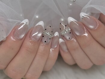 テネル 横浜(tener)/>>ワンホンネイルフレンチ♪