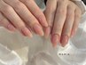 【初回オフ無料】平日12時~17時限定hand、footワンカラー税込¥4,400コース