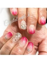 クリスタルネイル ゆめタウン博多店(CRYSTAL NAIL)/グラデーションネイル