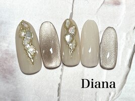 定額ネイル　6980円　A-163