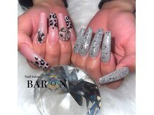 バロン 新宿店(BARON)/シンプルギャルネイル