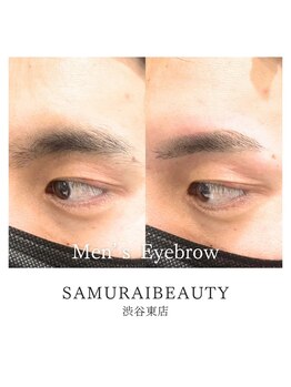 サムライビューティー 渋谷東店(SamuraiBeauty)/メンズ眉毛サロンで一重でも