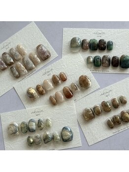 マフ(mafu.)の写真/ネイルチップ販売開始☆独自のニュアンスネイルチップで特別な指先を演出♪ネイルができない方におすすめ！