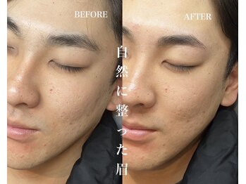 プラスアイビー 札幌店(+i.b)/自然に整った眉