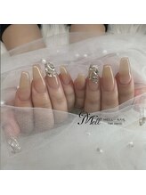 シンプルストーンネイル♪