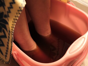 ミヅキビューティー(MIDUKI BEAUTY)/ヘットスパには足湯付き