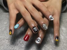 オムネイル 渋谷(HOMME NAIL)/持ち込みネイル ¥9.000