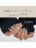 【ご新規様限定】話題のフラッシュネイル・ワンカラー　3,850円→3,500円