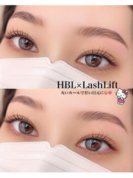 LED/マツエク/まつげパーマ/眉毛専門店 Riel(リエル)明石店【4/15 NEWOPEN(予定)】/HBL×LashLift【明石】