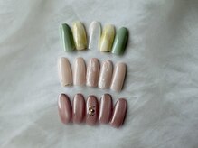 ネイルサロン ミンキー(minkey)の雰囲気（毎月変わる3種定額ネイル☆）