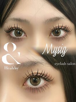 ミューシグ(Mysig)/アンドヘルシー 下マツエク