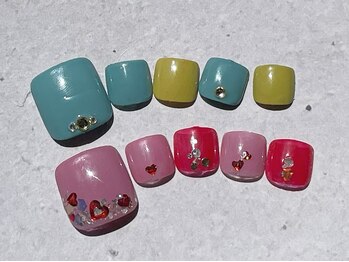 ミンクスタイル 赤坂店(Mink Style)/フットネイル/ニュアンス