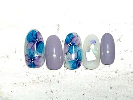 プチアート定額ネイル￥6980