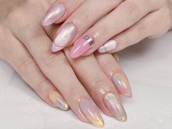 華やかおしゃれネイル*