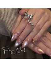 トゥデイ ネイル 新栄(Today Nail)/春マグネットネイル
