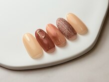 スパイス ネイルズ アンド スパ 玉川高島屋SC店(SPICE NAILS&SPA)/basicアート ¥11000