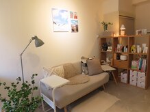 完全プライベート空間。アロマのいい香りで施術もリラックス！