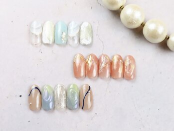 アスー(Aswy.)の写真/オフィスネイル~華やかデザインまで◎クール&ビューティーもシンプル/トレンドデザインもお任せください。