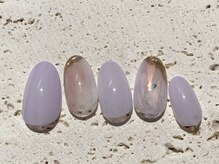 ネイルドッグ(NAIL DOG)/パープルフィルムネイル♪