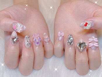 ノレネイル(nore nail)/ピンク ネイル