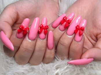 セリシール(Cericier)/ピンク×赤リボン♪