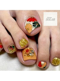 和柄★footネイル