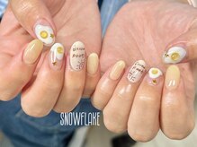 スノーフレーク(Snowflake)/季節定額デザイン☆目玉焼き♪